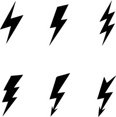 Lightning Bolt Power Icon
