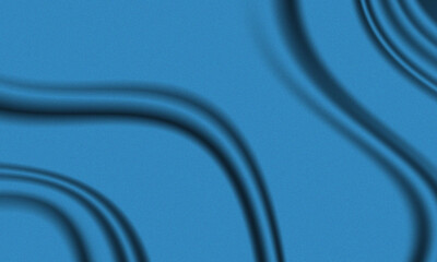 Textured blue fabric with elegant waves and subtle shadows creating a smooth flowing aesthetic