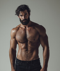 Fototapeta premium Perfect Male Model for Advertising Campaigns