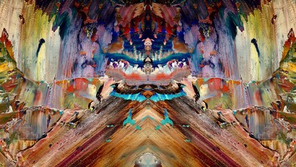 Abstract art background . Hand painting artwork on canvas .