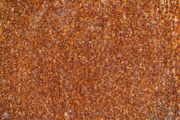 Uniform Dark Red and Brown Rusted Metal Texture Background