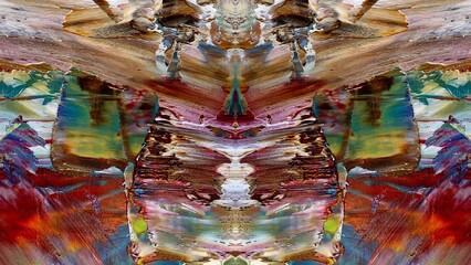 Abstract art background . Hand painting artwork on canvas .