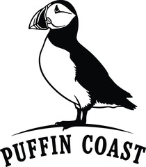 Puffin Coast: Discover the Charm of Coastal Wildlife Through Elegant Illustration
