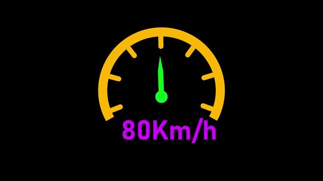 Car meter icon . Increased high performance racing and reduced animation. Car dashboard concept.