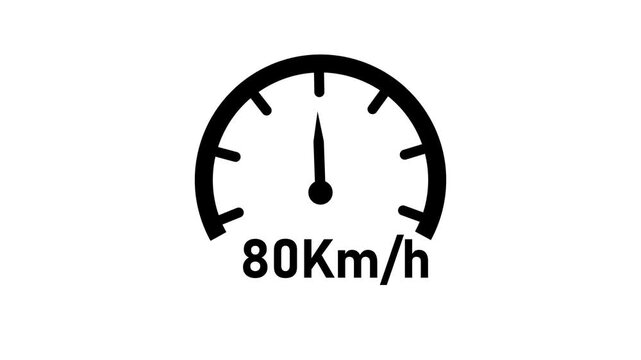 Car meter icon . Increased high performance racing and reduced animation. Car dashboard concept.