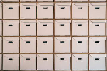 Cardboard Storage Boxes
