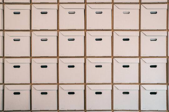 Cardboard Storage Boxes