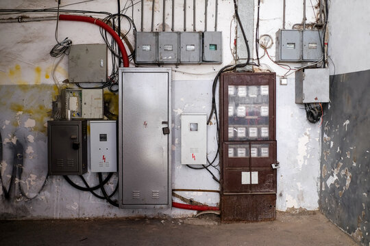 Utility Room with Electrical Panels