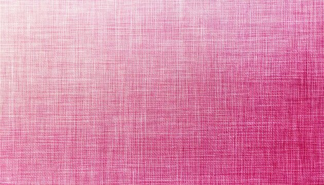 The image shows a detailed close-up of a pink and white woven textile with a grid-like pattern, exhibiting a subtle gradient effect.