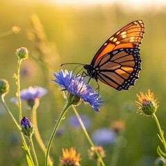 butterfly on flower