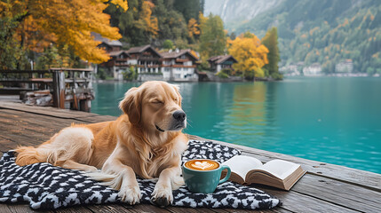 golden retriever in the park