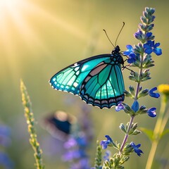 butterfly on flower