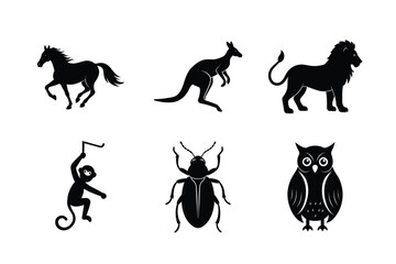 Modern Animal Vector Art Collection  
