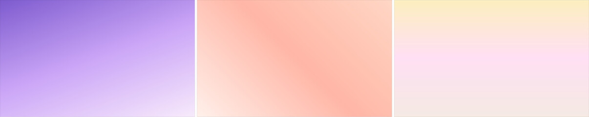 Floral Pastel bloom, Soft Organic Gradient Backgrounds, Lavender Field, Peach Blossom, Pastel Bloom