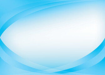 Abstract blue gradient background with white space or vector backdrop wallpaper for desktop screen and colorful wave shape