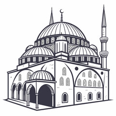 mosque in istanbul turkey