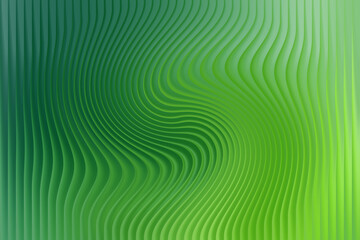 Abstract background with green gradient and wavy lines for graphic design use