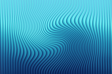Abstract wavy lines background with blue color, light and shadow effect design