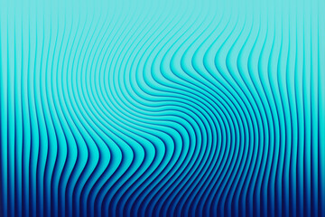 Abstract blue background with wavy lines forming a spiral pattern in the center