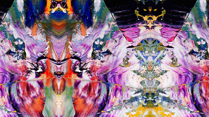 Abstract art background . Hand painting artwork on canvas .