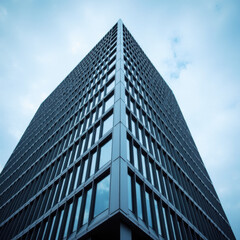 Fototapeta premium Economics, banking, business and finance concept. A fragment of a modern office building in the capital