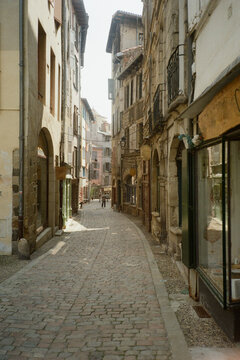 Street in Le Puy en Velay, Auvergne South of France