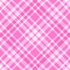 Pink and white diagonal plaid pattern (5)