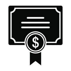 Money box icon vector illustration with currency symbols and finance elements