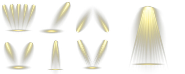 Vector transparent sunlight special lens flash light effect.front sun lens flash. Focused...