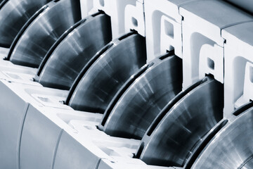 Multistage high pressure prepared pumpfor pumping of water, fuel, oil and oil or chemical products,...