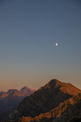 Rosa Peak, Sochi, Krasnaya Polyana, mountain landscape