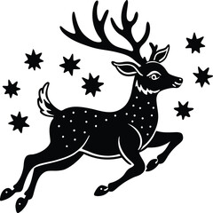 Abstract geometric pattern of interlocking shapes in shades of blue and white isolated on transparent background