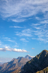 Rosa Peak, Sochi, Krasnaya Polyana, mountain landscape