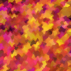 Colorful patched abstract background. Stain effect and camouflage. Spotted backdrop.