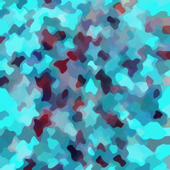 Colorful patched abstract background. Stain effect and camouflage. Spotted backdrop.