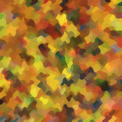 Colorful patched abstract background. Stain effect and camouflage. Spotted backdrop.