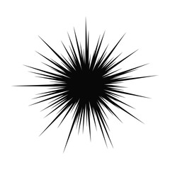 Abstract starburst for graphic design element