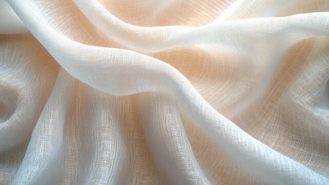 A detailed view of white fabric texture, suitable for textiles or surface design projects