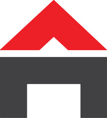 House A logo design. Creative A logo design