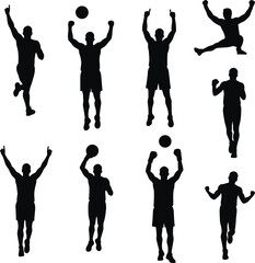 Victory Silhouettes For Sports Branding