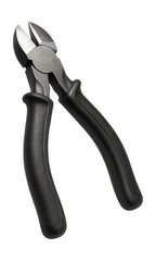 Obraz premium Durable side cutters with rust-resistant coating for outdoor cable work.