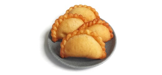 Panada Bread, Indonesian Fried Snack. Food Photography Presentation