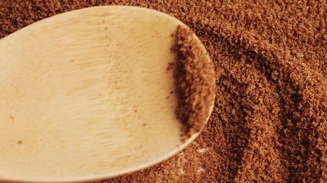 Ashwagandha Indian Ginseng Powder in White Bowl isolated on white background, superfood close up. 