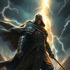  Stormborn Warrior: Echo of Thunder