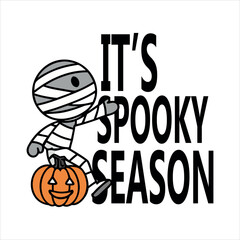 Minimalist halloween graphic with bold black elements and a spooky theme isolated on transparent background