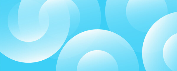 Abstract light blue geometric background with circles design.  Perfect for Business background hitech technology digital design illustration web template background backdrop desktop wallpaper bubbles.