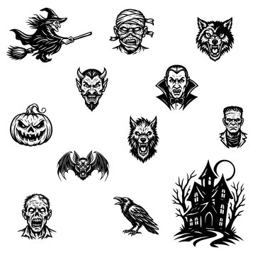 Halloween &iacute;cone 