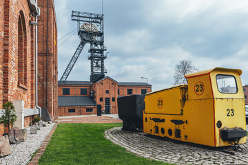 Historic Minecart Ignacy Coal Mine