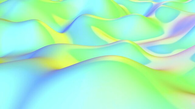 color wave curve bg able to loop endless