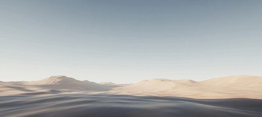 A screen grab of early 20th-century footage of the Sahara desert